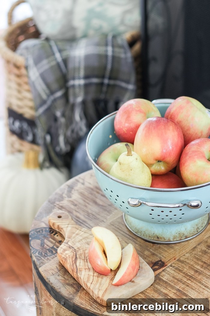 Natural Rustic Fall Mantel Decor 9 Cozy and rustic living room dressed up for fall!