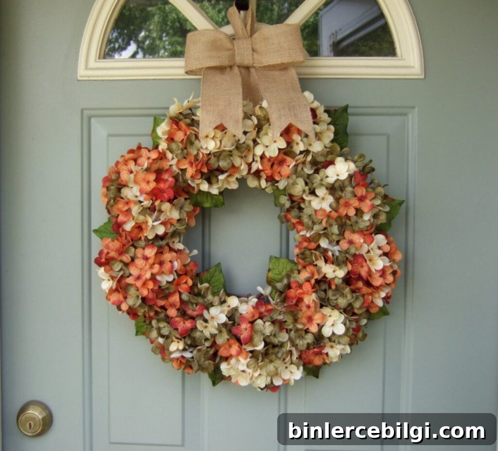 Fall Wreath for Door