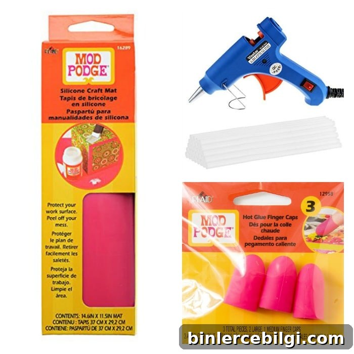 Glue gun and necessary accessories! | Top 15 Best Gifts for the Beginner DIYer
