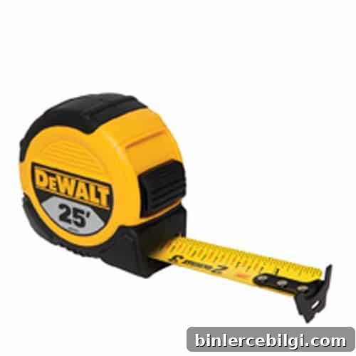 You always need a good, quality measuring tape! | Top 15 Best Gifts for the Beginner DIYer