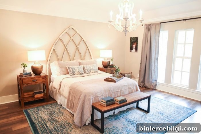 Get the look for less! Fixer Upper-style DIY Cathedral Window Frame