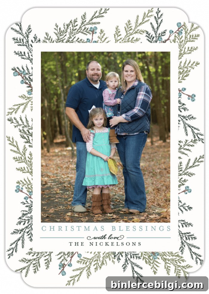 Great tips! How to Choose the Perfect Photo Christmas Cards! Christmas Blessings Christmas Card Design