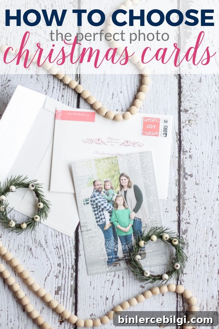Great tips! How to Choose the Perfect Photo Christmas Cards