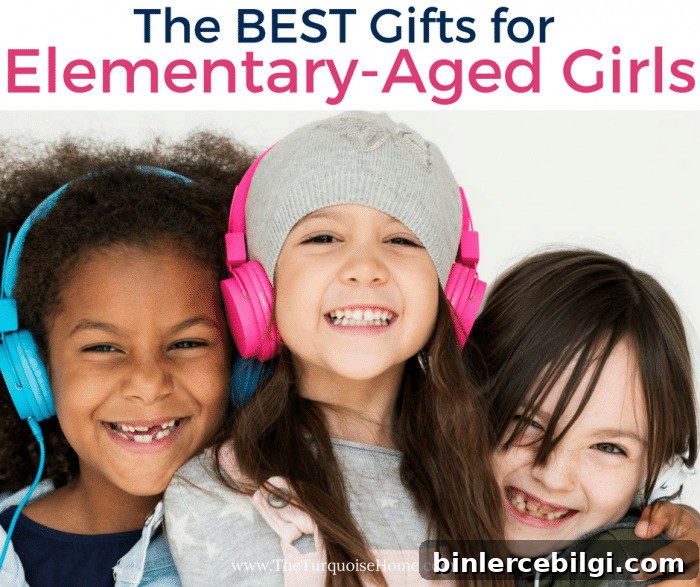 Gift Ideas for Girls Ages 5–10 2 The BEST gift ideas for the Elementary-Aged Girl. Your daughter, niece or friend will LOVE these gifts for sure!