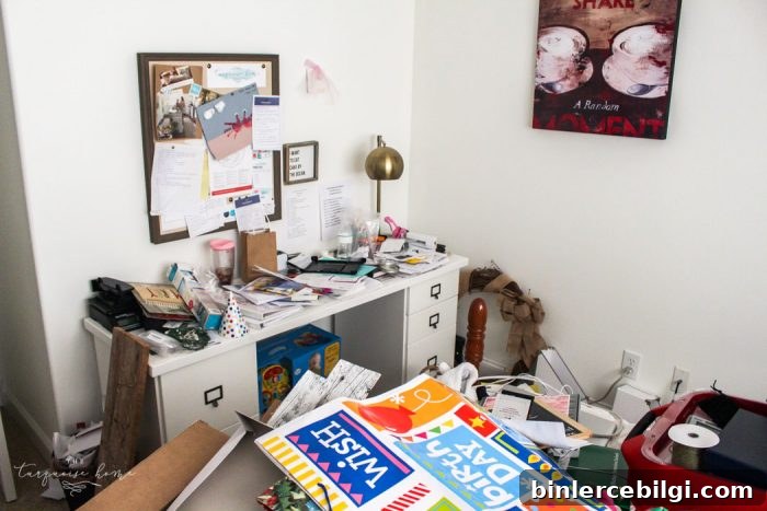 messy room