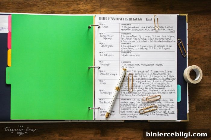 The Home Organization Binder: how to run your home like a boss! | 30 Days to Less of a Hot Mess