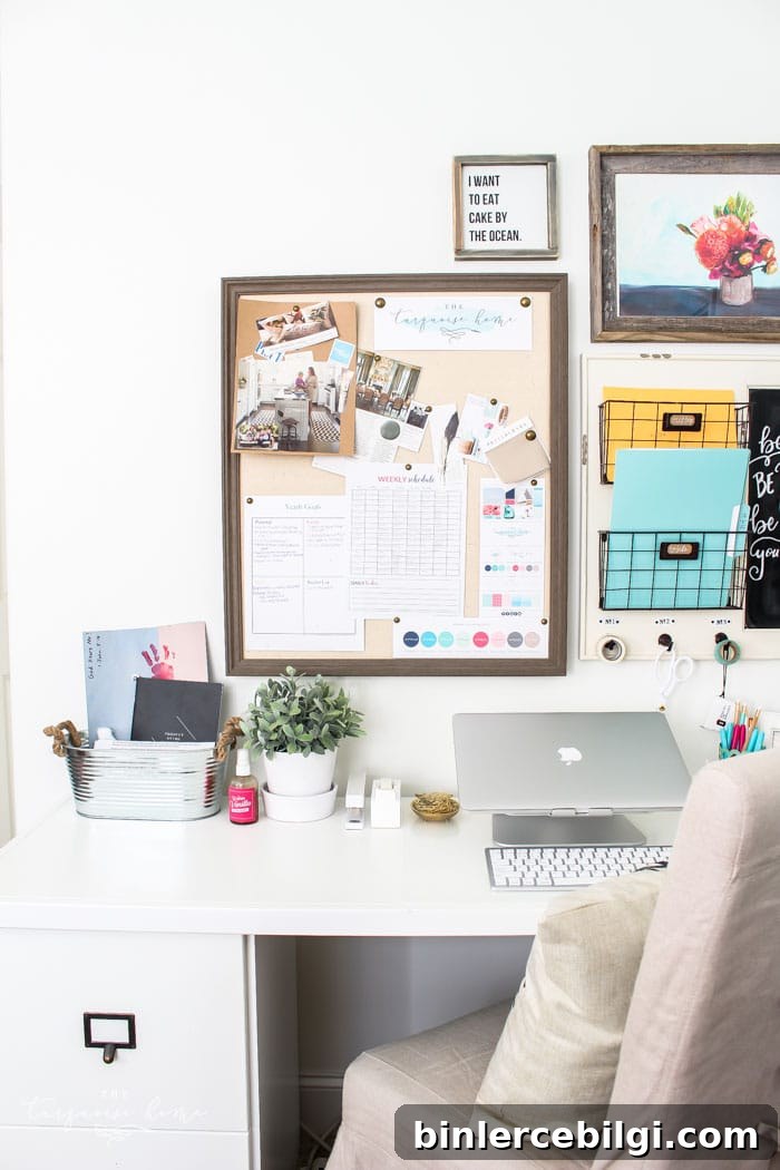 How to Create Margin When Life Feels Overwhelming 4 My favorite desk from Ballard Designs... Love the double use of the space as desk and storage!