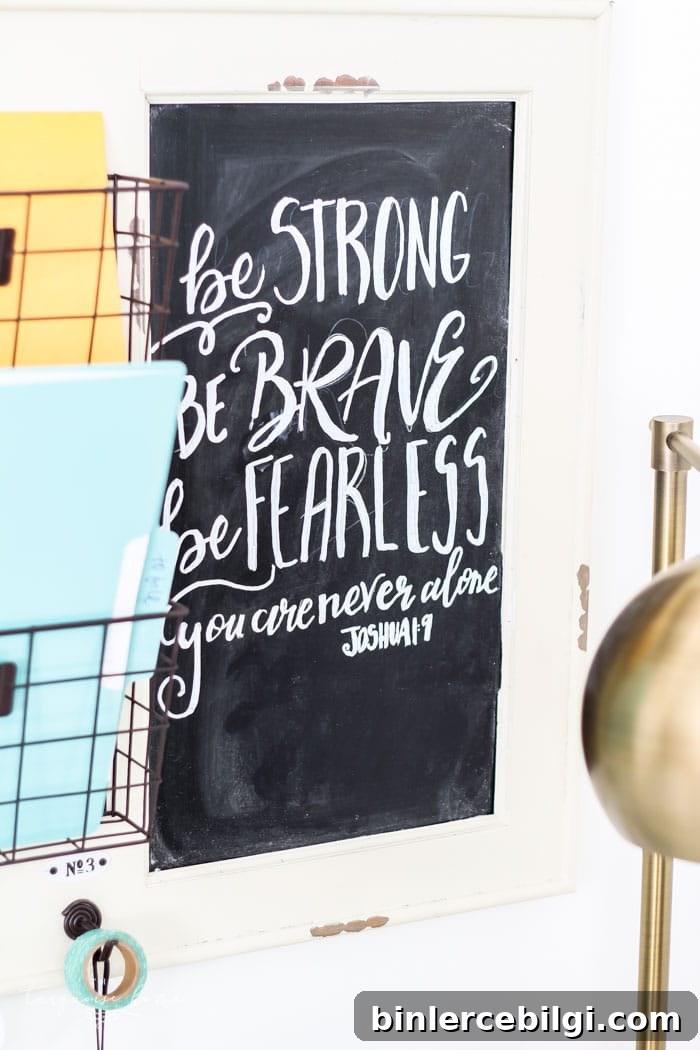 Be Strong Be Brave Be Fearless you are never alone. | My Word of the Year