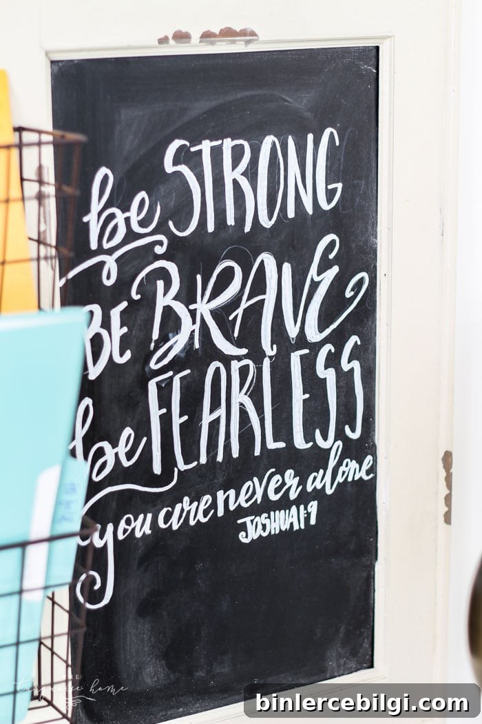 Be Strong Be Brave Be Fearless you are never alone. | My Word of the Year