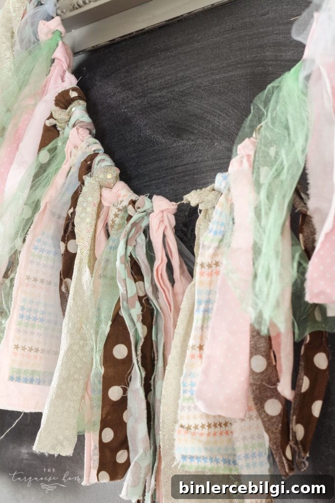 DIY Rag Garland