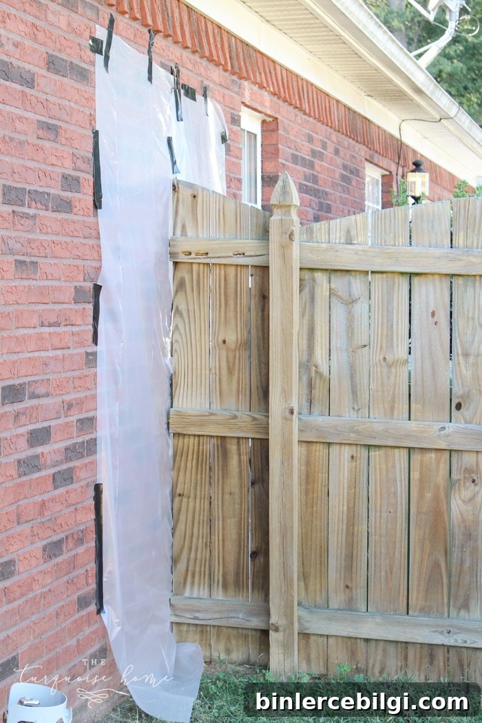 How to Paint a Wood Fence Quickly: Step-by-Step Guide 4 This inexpensive paint sprayer is awesome!! How to Paint a Wood Fence the Easiest and Fastest Way! Take a minute to CLICK the link and access hundreds of other tutorials, tips and ideas for DIY home projects. This site is a MUST for any DIYer.