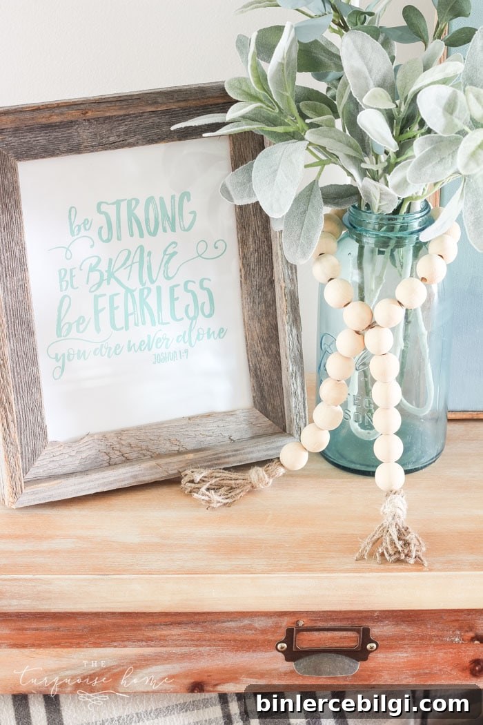 Variation ideas: painted beads, mixed sizes, and different tassel materials.
