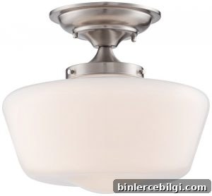 Affordable schoolhouse lighting example