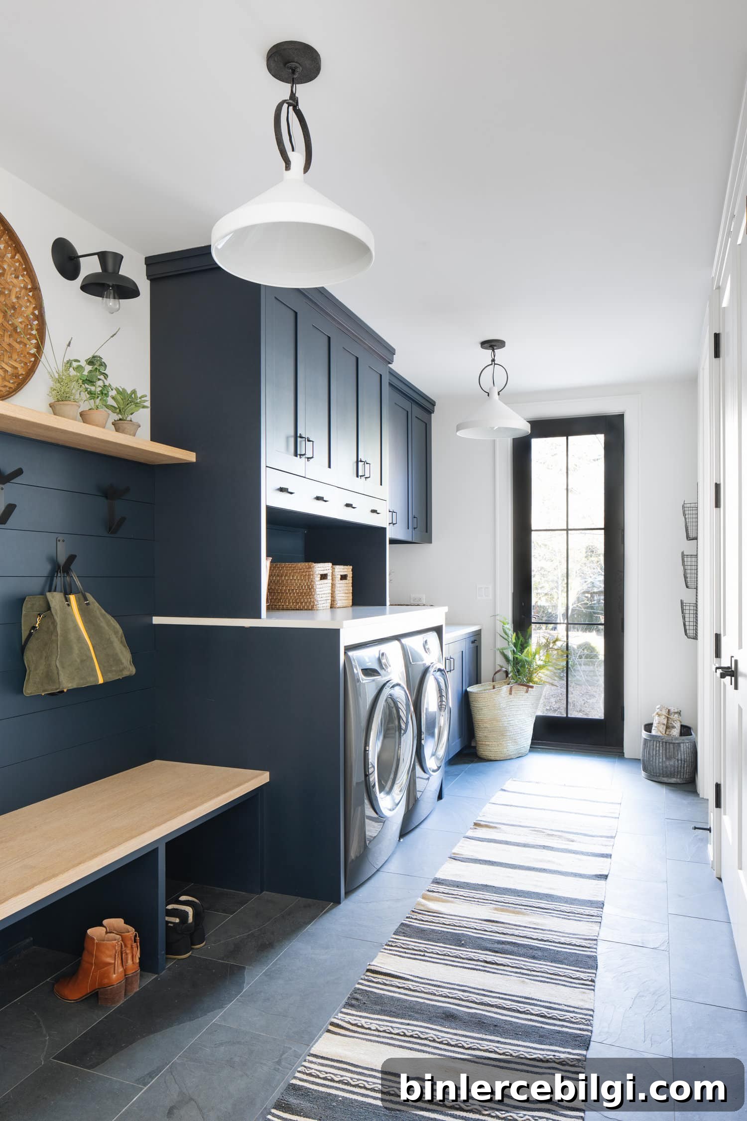 laundry room mudroom combo