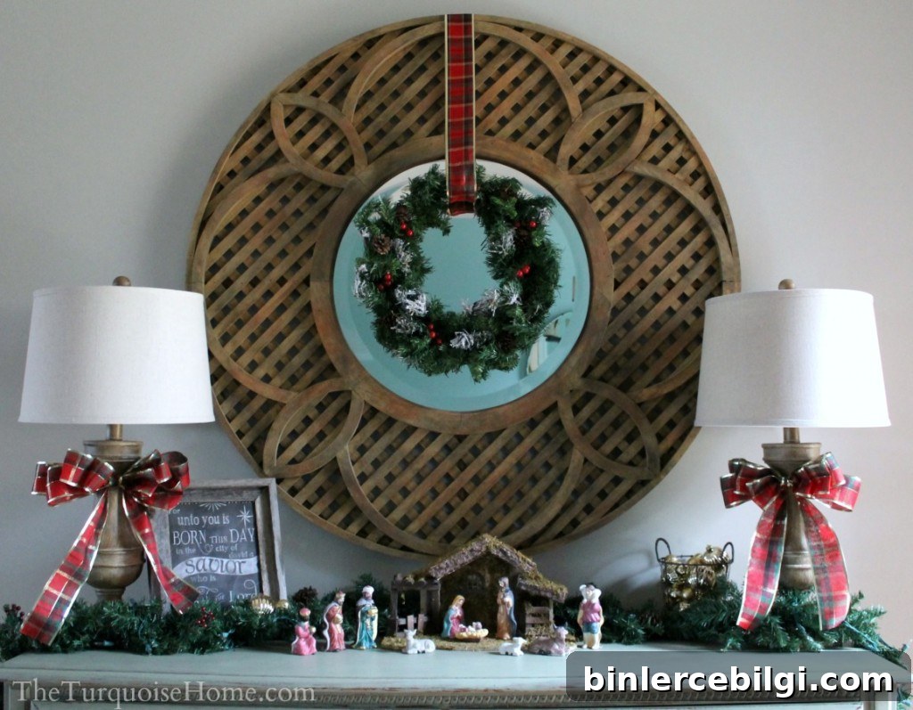 Christmas Home Tour 2013: Pretty in Plaid