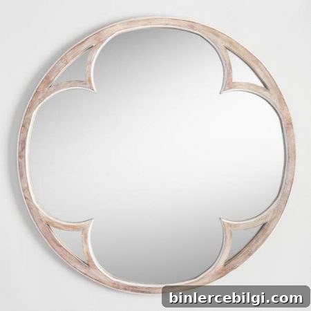 10 Large Round Mirrors That Transform Any Room 3 Round Sorento Mirror from World Market Such a fabulous price - and I'm pretty sure I need this in my bedroom! | 10 Large Round Mirrors We Love