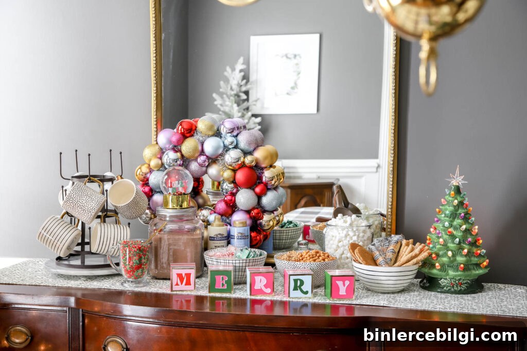 Retro Hot Chocolate Bar