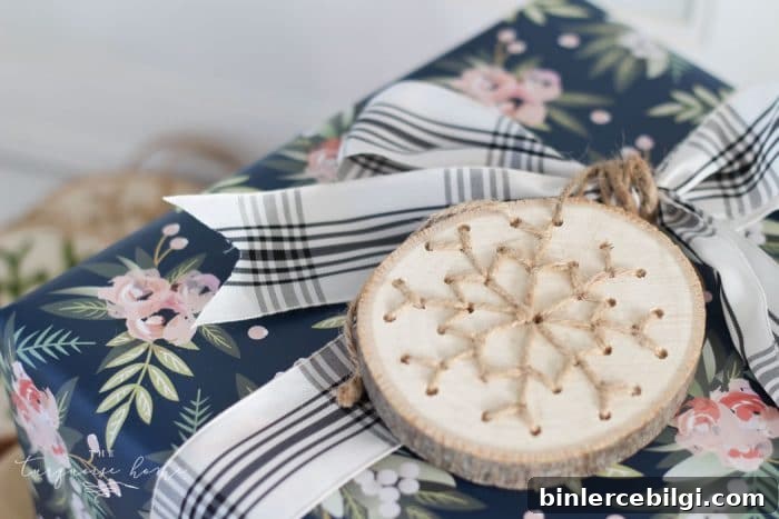 A Christmas Gift Wrapping Station + Simple Gift Wrapping Tips