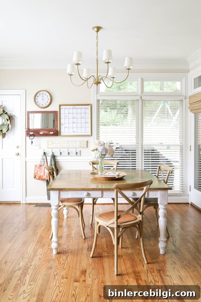 A Traditional Eat-In Kitchen Makeover
