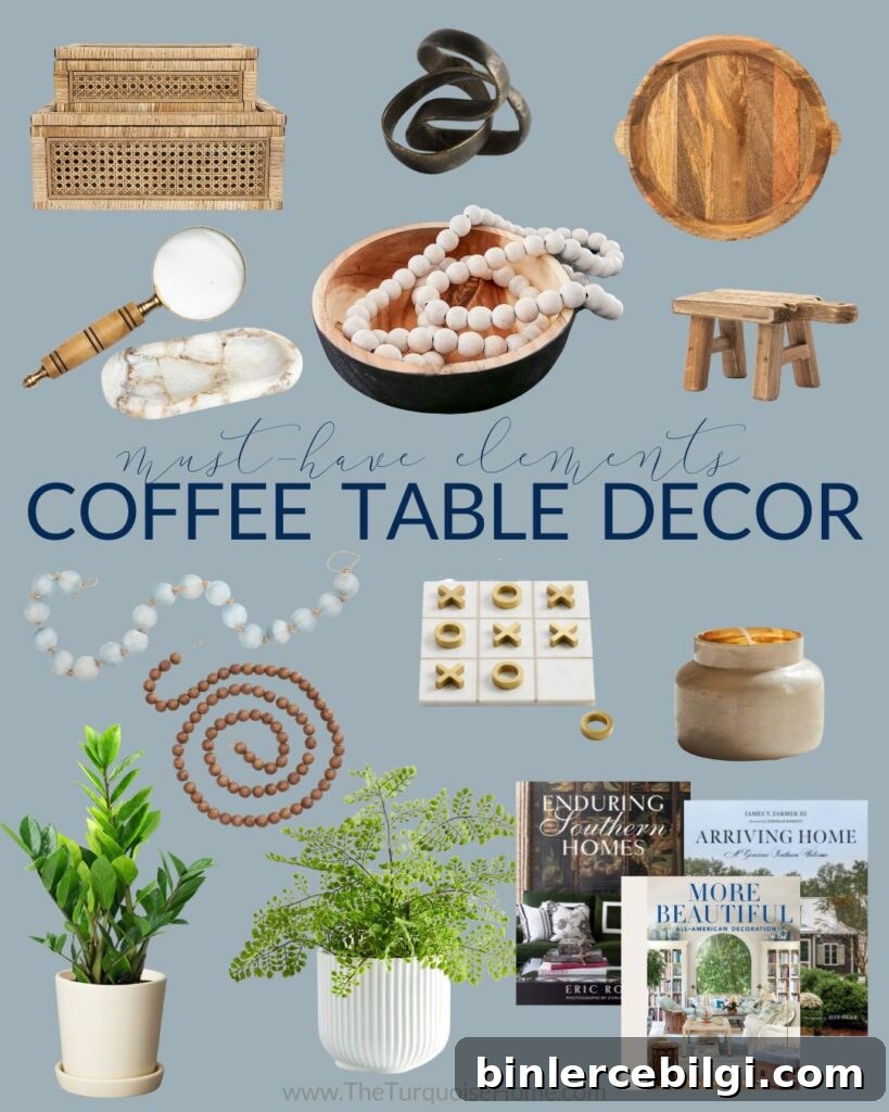 Coffee Table Decor Must-Haves