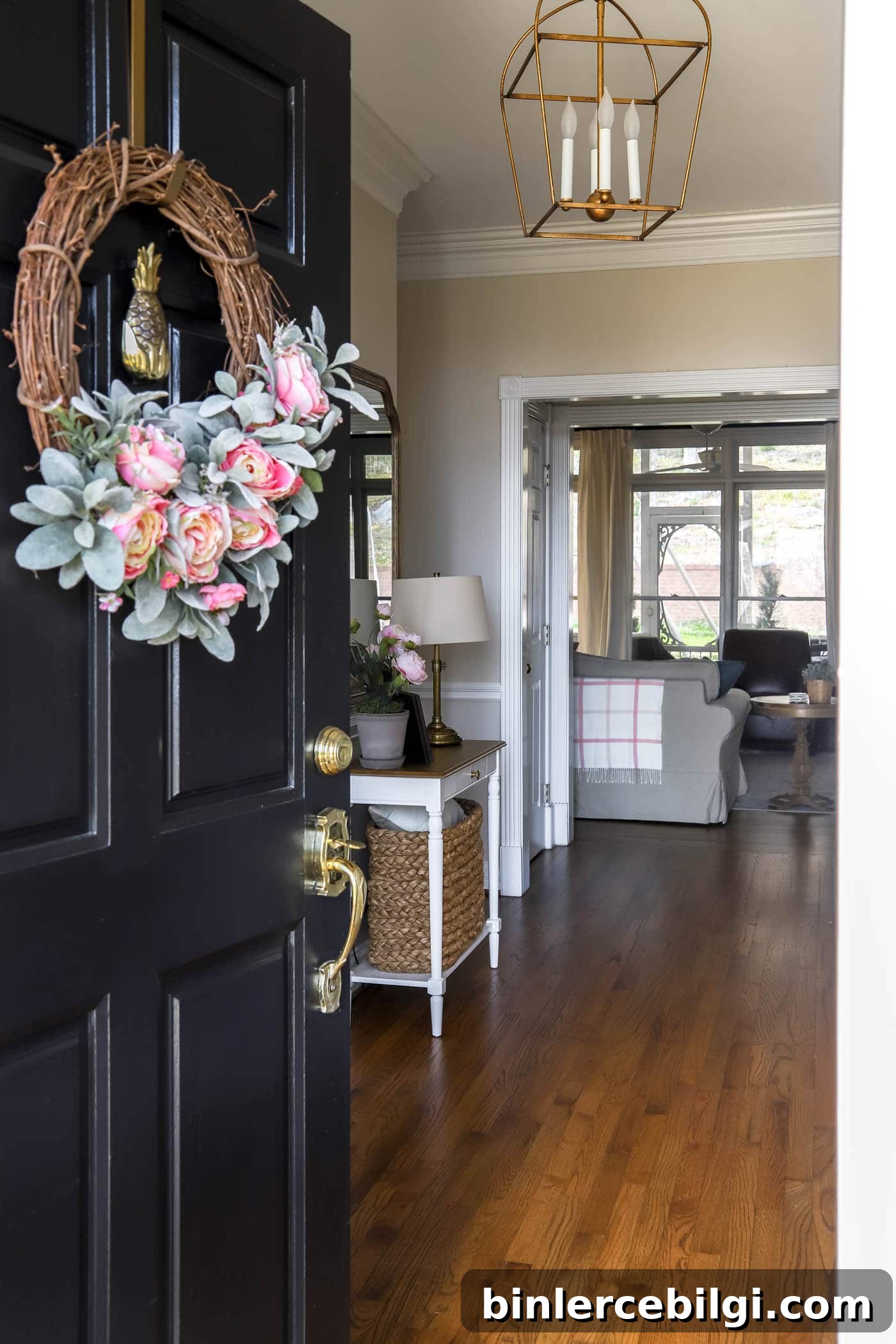 Spring Front Entryway Decor