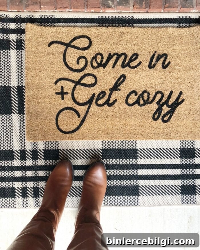 Come In + Get Cozy from Fox & Clover
