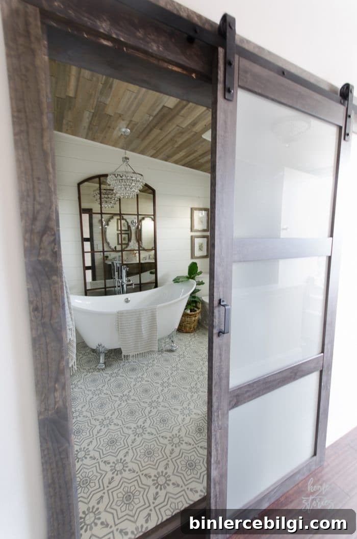 Farmhouse Bathroom Essentials: Key Design Elements 3 Urban Farmhouse Modern Bathroom Ideas
