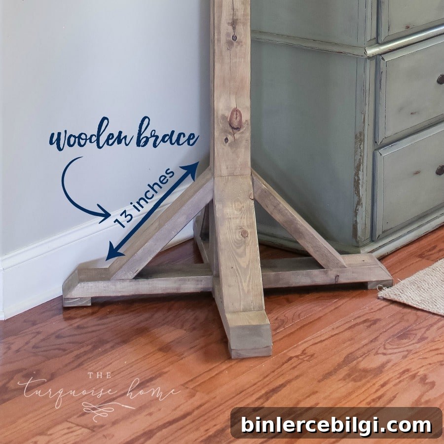 DIY Wooden Coat Rack: Step-by-Step Build Guide 9 Make your own decorative wooden braces for your DIY Cheap Coat Rack! #buildyourownathome #diyproject #diy #buildlikeagirl
