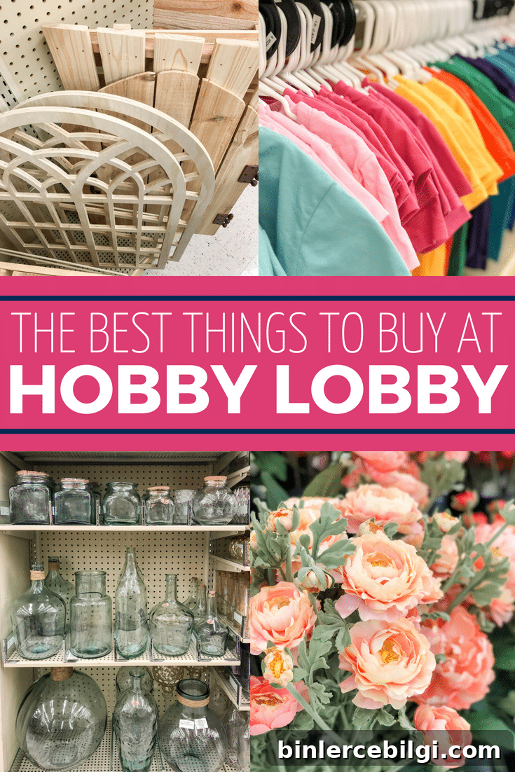 What to Buy at Hobby Lobby: Top Items to Grab 2 Find the BEST things to buy at Hobby Lobby right here!