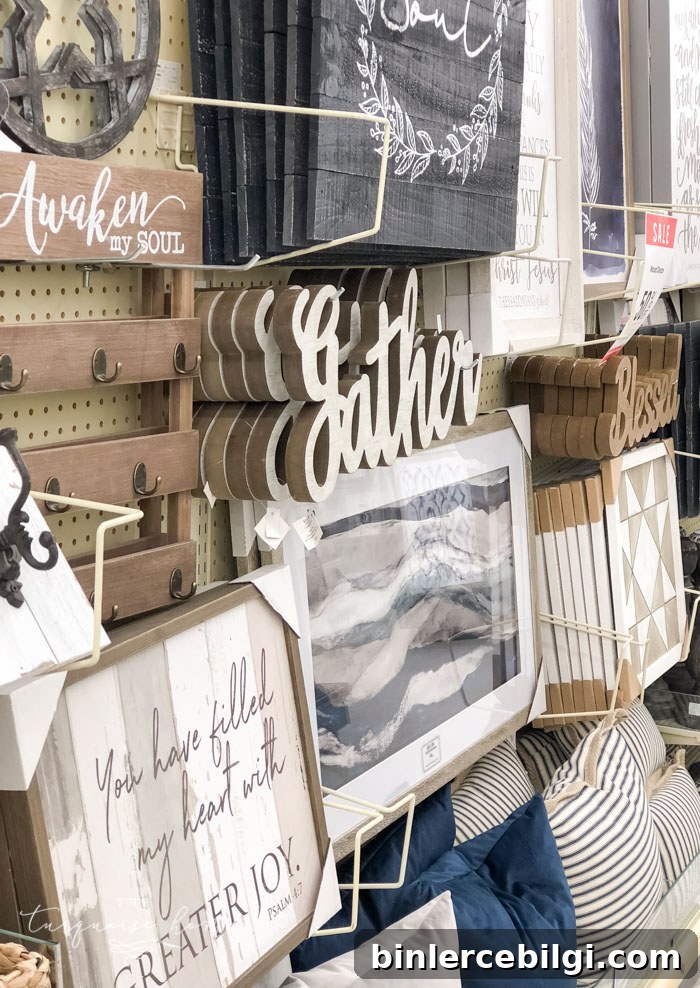 What to Buy at Hobby Lobby: Top Items to Grab 10 Signs galore at Hobby Lobby!
