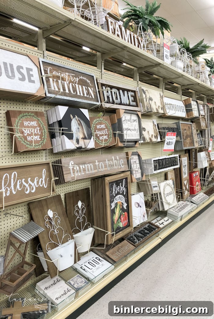 What to Buy at Hobby Lobby: Top Items to Grab 11 Signs galore at Hobby Lobby!