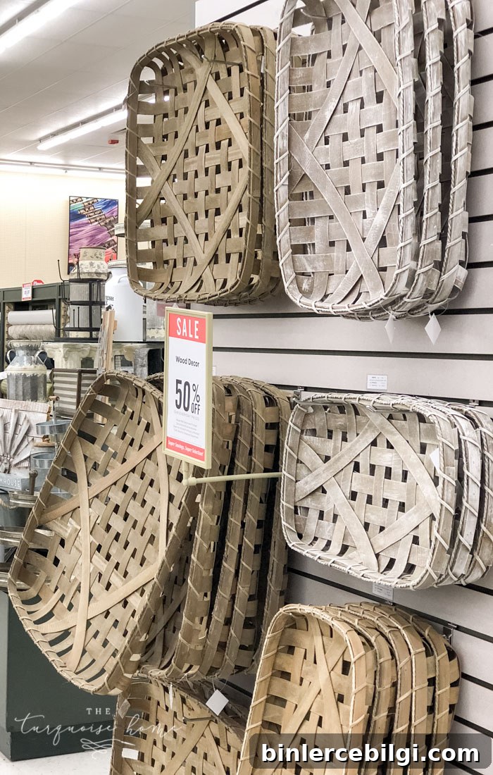 What to Buy at Hobby Lobby: Top Items to Grab 12 Hobby Lobby has tons of tobacco basket replicas for sale!