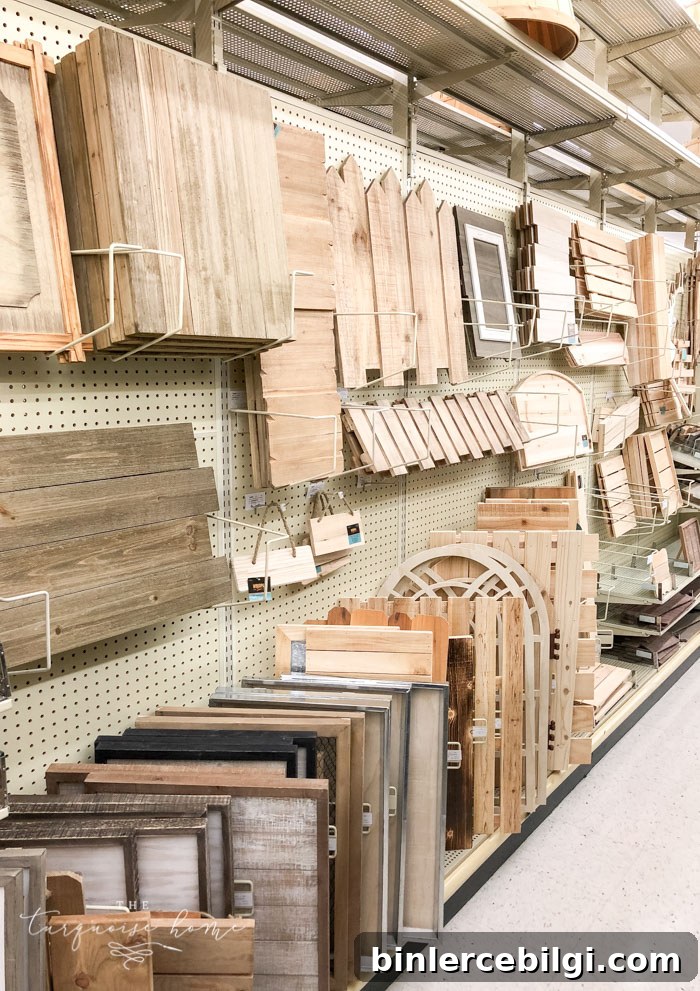 What to Buy at Hobby Lobby: Top Items to Grab 8 The craft wood panel section is amazing at Hobby Lobby! Everything your crafting heart desires!