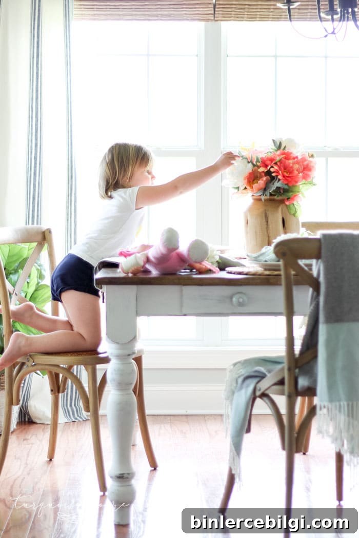 Mix and match chairs to update a kitchen