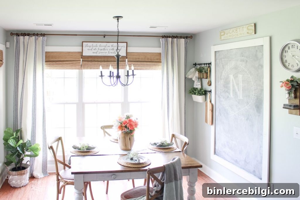 Mix textured wall decor for interest