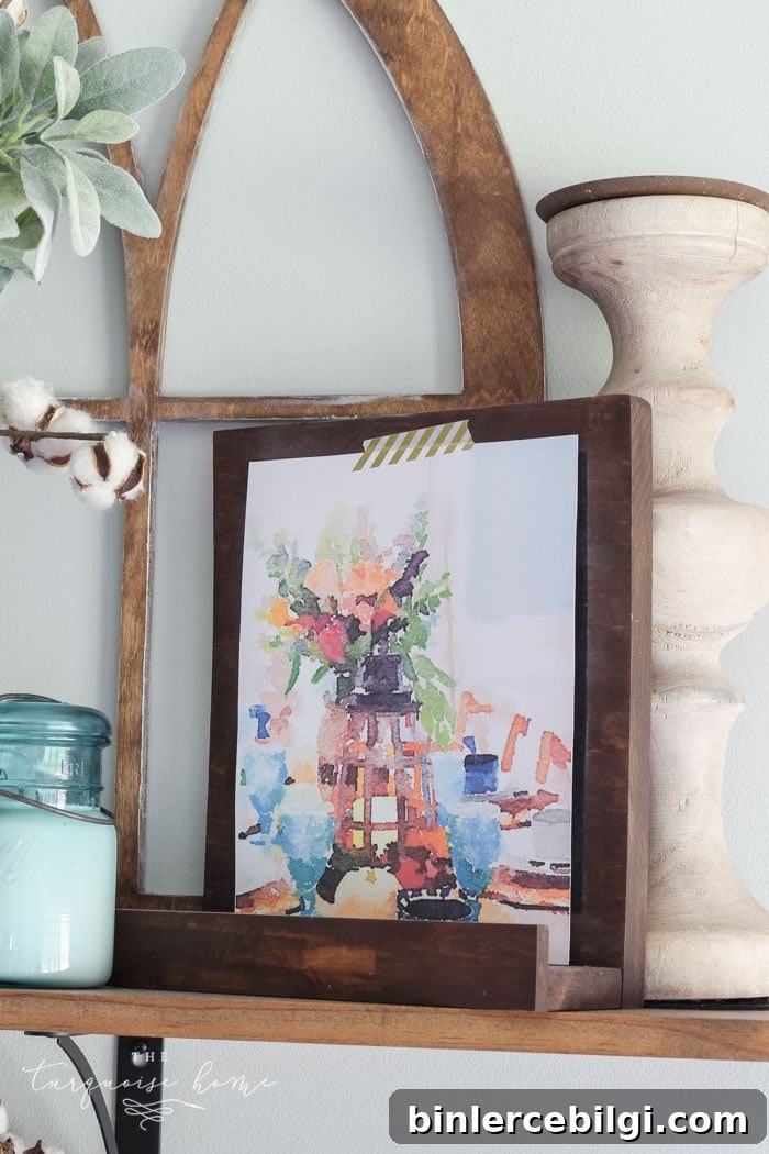 Fall Watercolor Tablescape Printable - a FREE download
