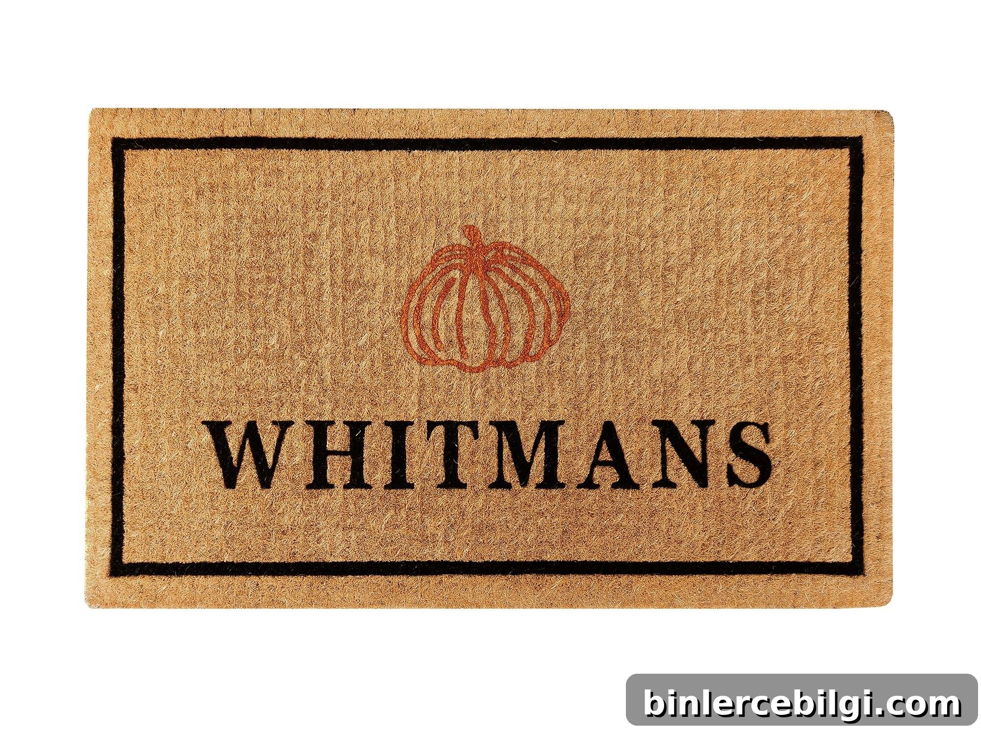Pumpkin Truck Welcome Doormat