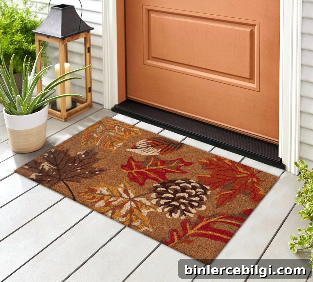 Fall Leaves Doormat