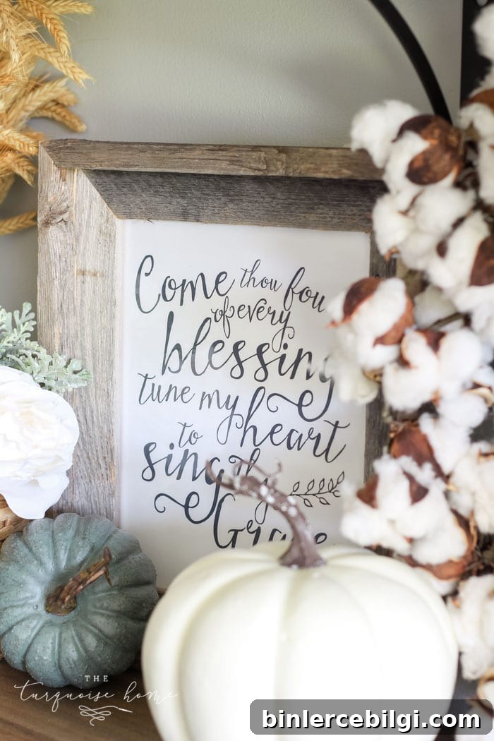 Come Thou Fount printable