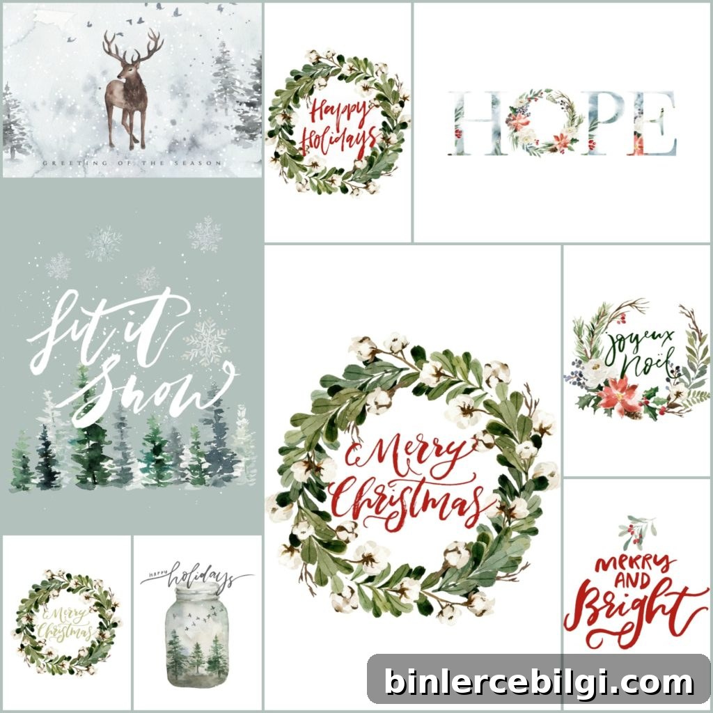 10 Festive FREE Christmas Printables!