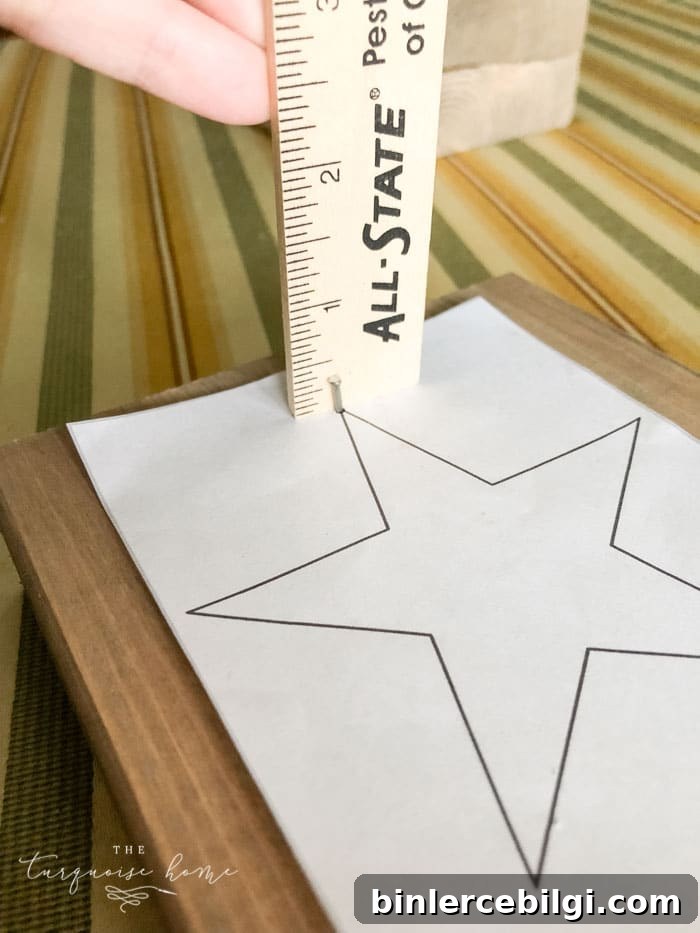 DIY Christmas String Art Stocking Holders