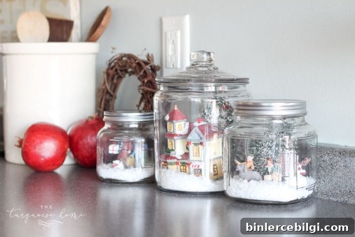 Adorable Farmhouse Christmas Kitchen