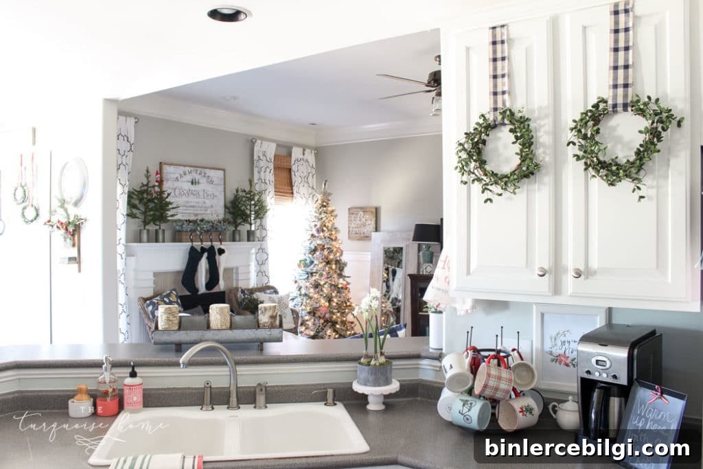 Christmas Kitchen 2018 with 40+ more Christmas Home Tours!
