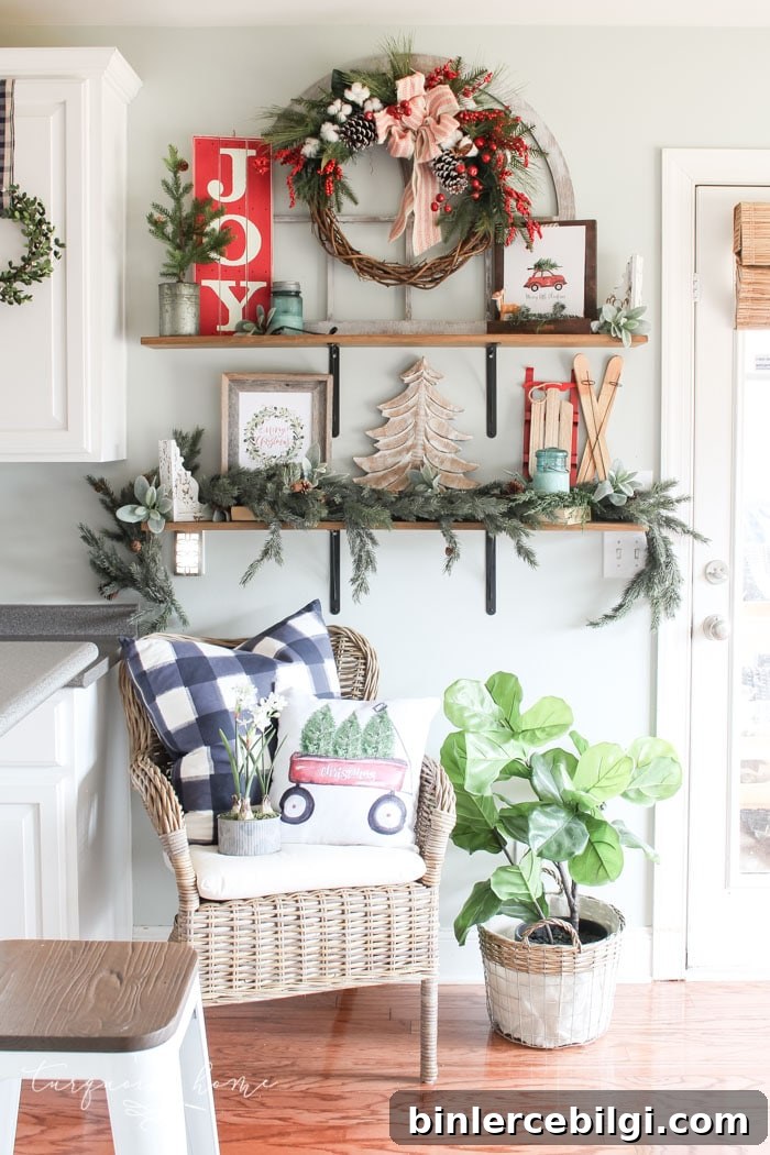 Christmas Kitchen 2018 with 40+ more Christmas Home Tours!