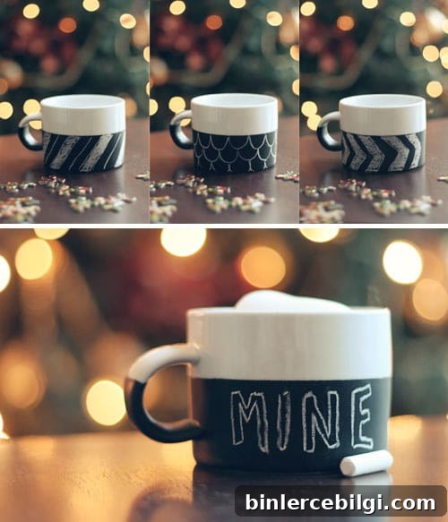 DIY Chalkboard Mug