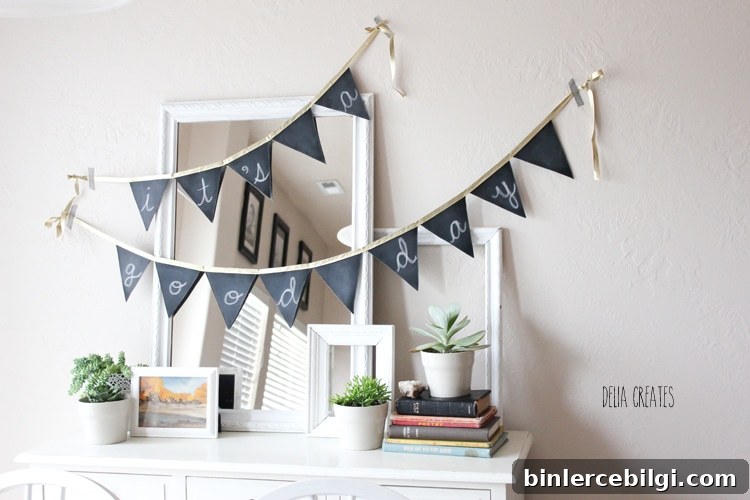 Any-Occasion Chalkboard Banner