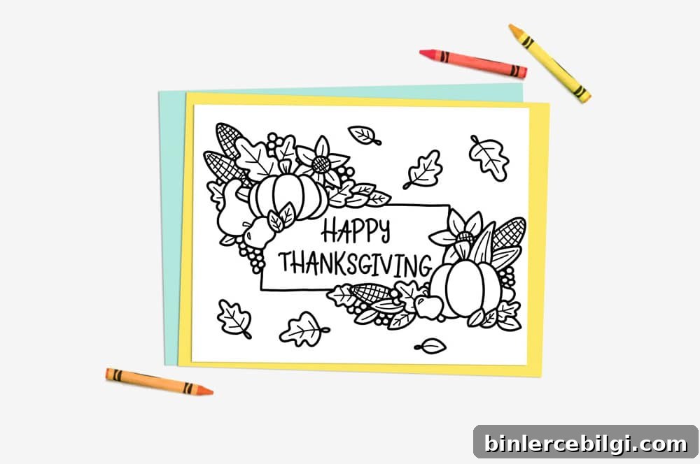 Free Printable Thanksgiving Coloring Pages to Download 4 Thanksgiving Coloring Pages