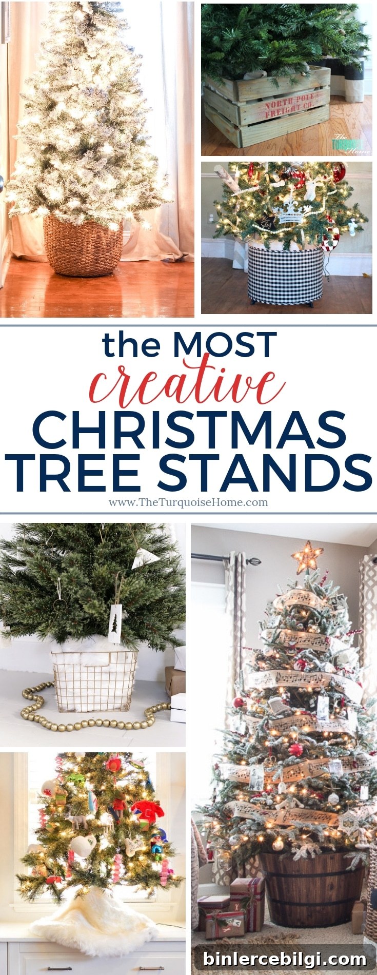 The Most Creative Christmas Tree Stands