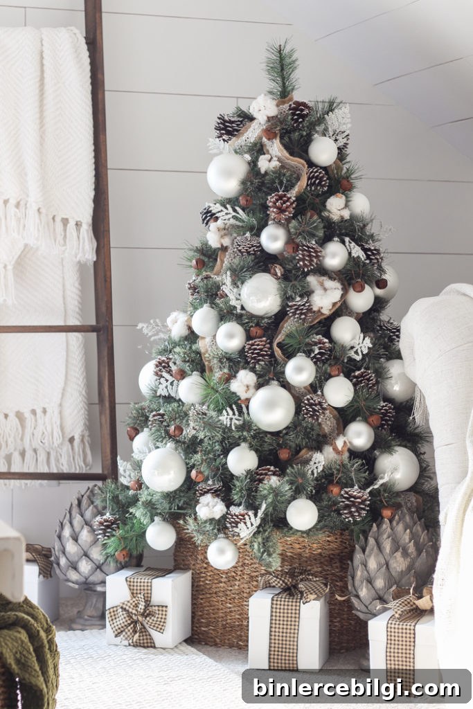 rattan basket tree stand