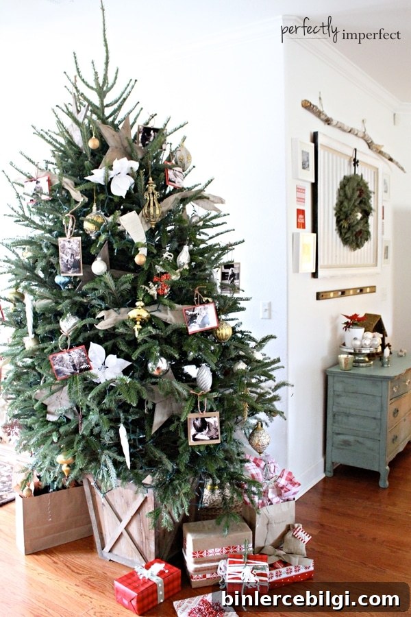 Wooden Tree Stand from Perfectly Imperfect